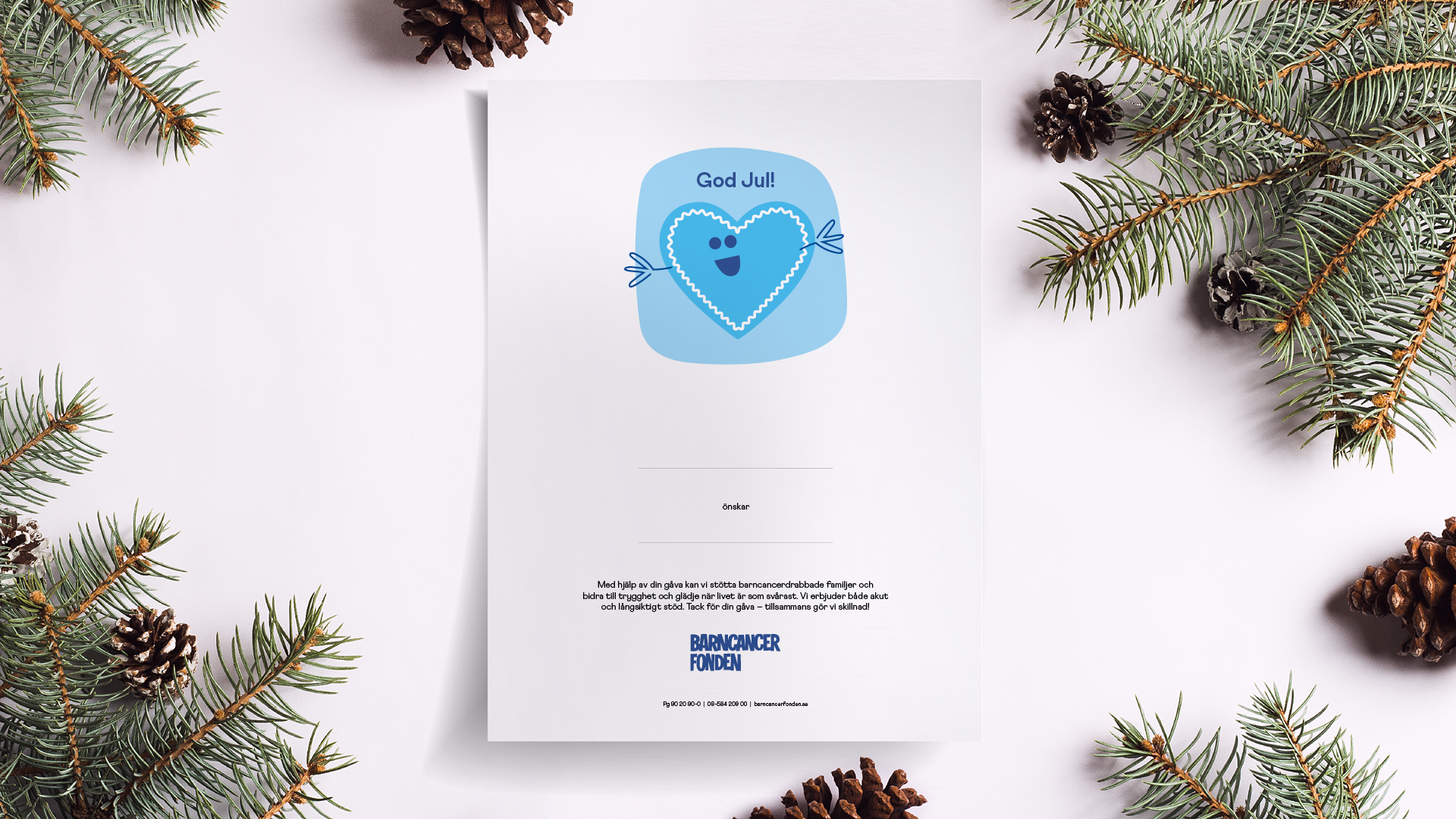 Mockup-bild p&aring; g&aring;vobevis jul